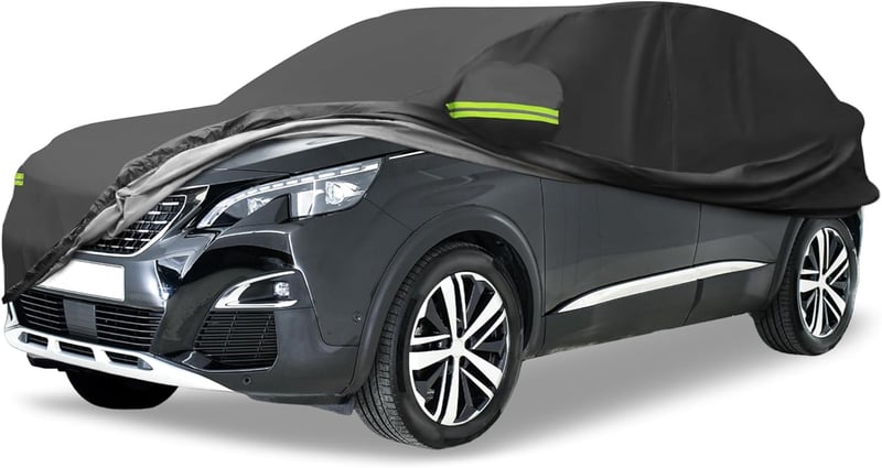 QUARKZMAN Vízálló Autótakaró Peugeot 3008 Modellekhez (2008-2022) - Teljes Külső Védelem, Időjárásálló Autóvédő Ponyva