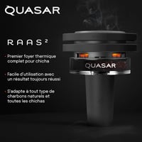 Quasar RAAS 2 Termikus Kandalló Boroszilikát Üveggel és Alumínium Fűtésrendszerrel 3