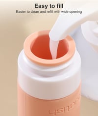 Quatish 90ml utazási palackok szett, TSA engedélyezett, szilikon, 4 darab - Multicolour 3