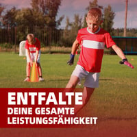 Brankárske rukavice QUICARD pre deti, veľkosť 7, červené, futbalové rukavice s pevným úchopom pre mládež a dospelých 6