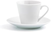 Quid Renova 6 részes porcelán csésze szett alátéttel, 9 cl, átlátszó 3