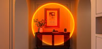 QUIGO Sunset LED lampa so západom slnka s ovládaním cez aplikáciu, RGB viacfarebné nočné svetlo, selfie lampa do spálne, obývačky, na párty, estetická 7
