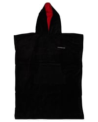 Quiksilver pánske pončo na prezliekanie s kapucňou – Sivé, 89 x 103 cm 1