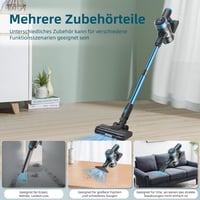Quilted Northern 45000Pa Akkumulátoros Porszívó LED Érintőképernyővel - 65 Perces Üzemidő, 1,5L Portartály, Gubancgátló Kefe, Kemény Padlóra 7