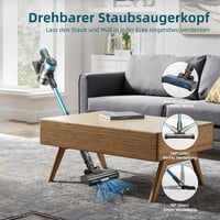 Quilted Northern 45000Pa Akkumulátoros Porszívó LED Érintőképernyővel - 65 Perces Üzemidő, 1,5L Portartály, Gubancgátló Kefe, Kemény Padlóra 6