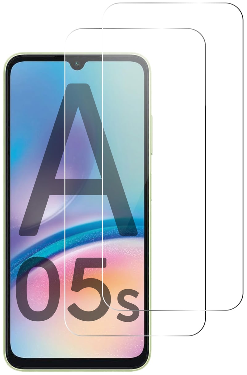Folie de sticlă securizată QUITECO pentru Samsung Galaxy A05 / A05s - pachet de 2 bucăți