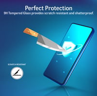 Folie de sticlă securizată QUITECO pentru Samsung Galaxy A05 / A05s - pachet de 2 bucăți 6