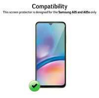 Folie de sticlă securizată QUITECO pentru Samsung Galaxy A05 / A05s - pachet de 2 bucăți 5