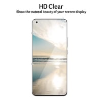 Folie de protecție din sticlă securizată QUITECO pentru Xiaomi Mi 11 - cu ramă neagră - 2 bucăți 10