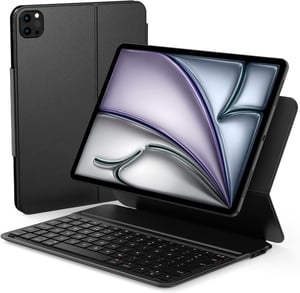 Qulose QWERTZ maska s tipkovnicom za iPad Air 11" / iPad Pro 11" - crna