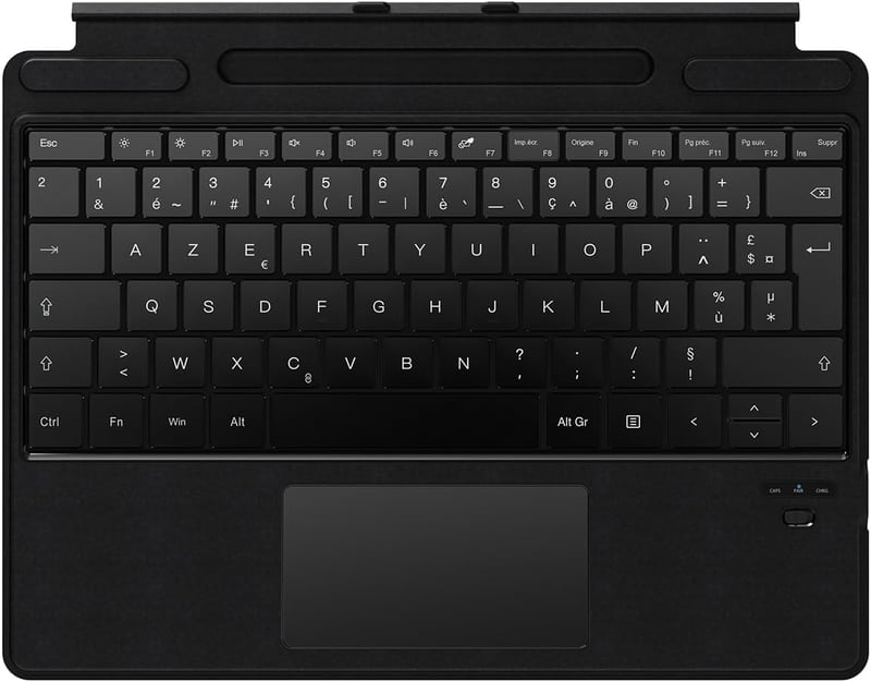 Qulose Surface Pro 8/9/Pro X Wireless Bluetooth Billentyűzet Touchpad-dal