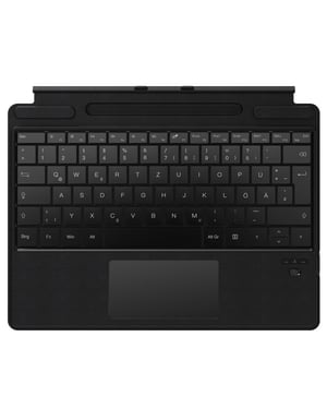 Qulose Bluetooth tipkovnica QWERTZ s touchpadom za Surface Pro 8/9/X/11