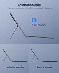 Qulose Surface Pro 8/9/X/11 Bluetooth Billentyűzet Touchpad-dal 4