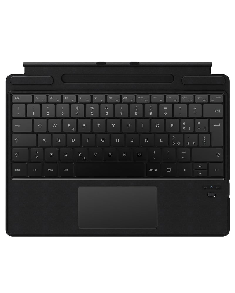 Bluetooth klávesnica Qulose pre Surface Pro 8/9/X/11 s touchpadom a držiakom na pero
