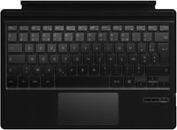 Qulose Surface Pro Wireless AZERTY Billentyűzet Fekete Bluetooth Touchpad 1