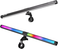 Quntis 51cm LED Monitor Lámpa RGB USB Asztali Gamer Fény 15 Szín 1