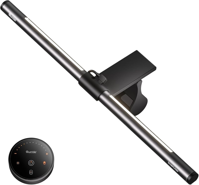 Quntis Ívelt Monitor Lámpa USB Távirányítóval, 40cm Képernyő Világítás
