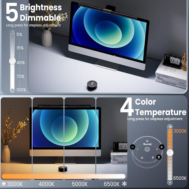 Quntis LED monitor fénycsík