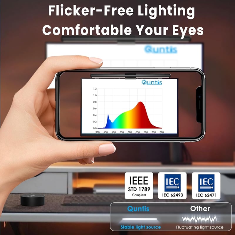 Quntis LED monitor fénycsík