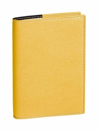 Školský týždenný plánovač Quo Vadis Club, žltý, 2025 – 2026 – Univerzitný diár – Biely papier – 10 x 15 cm – 13 mesiacov 1