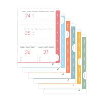 Agendă Eurotextagenda ML Real Madrid 2026-2027 QUO VADIS - Negru, 12x17 cm 3