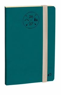 QUO VADIS Horizontal 15 SD Prestige týždenný kalendár 2026-2027 – Caraïbes – 16-mesačný (september-december) – viacjazyčný – 10x15 cm 1