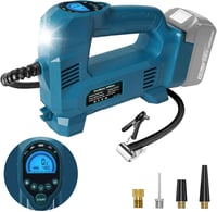 QUPERR 18V Makita Akkus Légkompresszor 10.34 Bar LED Autó Kerékpár Pumpa 1