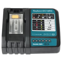 Rýchlonabíjačka QUPERR DC18RC, kompatibilná nabíjacia stanica pre batérie Makita 18V/14,4V 1