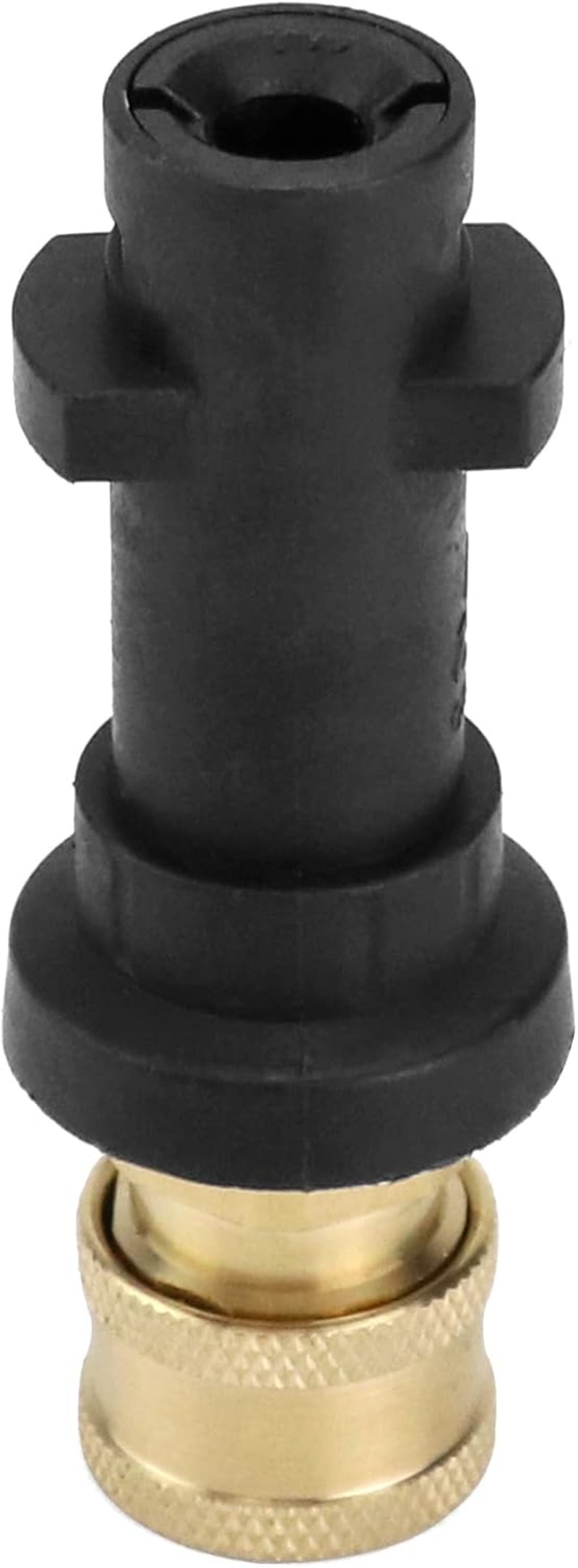QWORK 1/4 Hüvelyk Sárgaréz Gyorscsatlakozó Kärcher K2 K3 K4 K5 K6 K7 Nyomásmosóhoz - 1/4 pulgada, Brass