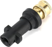 QWORK 1/4 Hüvelyk Sárgaréz Gyorscsatlakozó Kärcher K2 K3 K4 K5 K6 K7 Nyomásmosóhoz - 1/4 pulgada, Brass 7