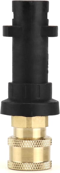 QWORK 1/4 Hüvelyk Sárgaréz Gyorscsatlakozó Kärcher K2 K3 K4 K5 K6 K7 Nyomásmosóhoz - 1/4 pulgada, Brass 3