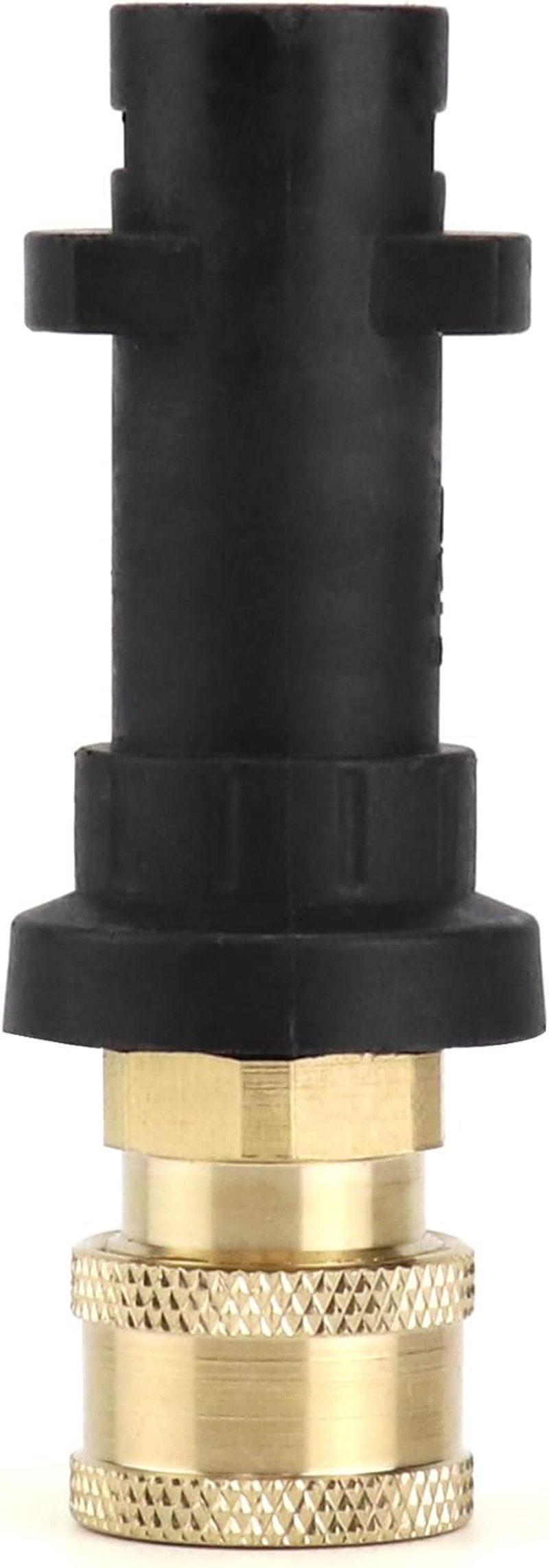 QWORK 1/4 Hüvelyk Sárgaréz Gyorscsatlakozó Kärcher K2 K3 K4 K5 K6 K7 Nyomásmosóhoz - 1/4 pulgada, Brass