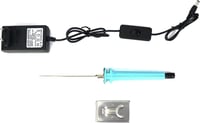 QWORK 10cm elektromos hungarocell vágó 100-240V 15W EU csatlakozó 7
