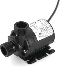 QWORK 12V Búvárszivattyú 800 L/h Szökőkút Medence Vízkeringető Rendszerhez - 1 Stücke 1