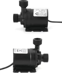 QWORK 12V Búvárszivattyú 800 L/h Szökőkút Medence Vízkeringető Rendszerhez - 1 Stücke 4