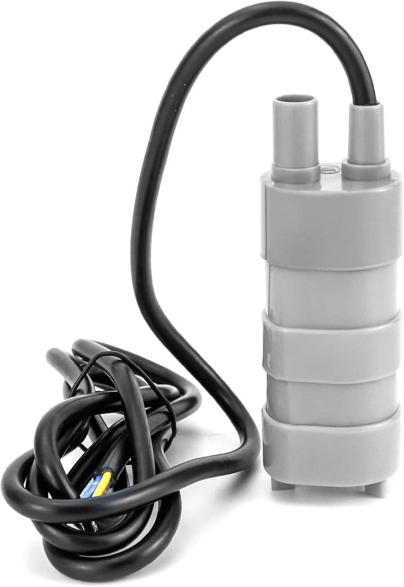 QWORK 12V merülő vízpumpa 840L/h, 5m szívómagasság, mikro motor