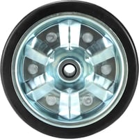 QWORK 200x50mm Pótkocsi Vonóhorog Kerék 680kg Terhelhetőség Gumibetét 6