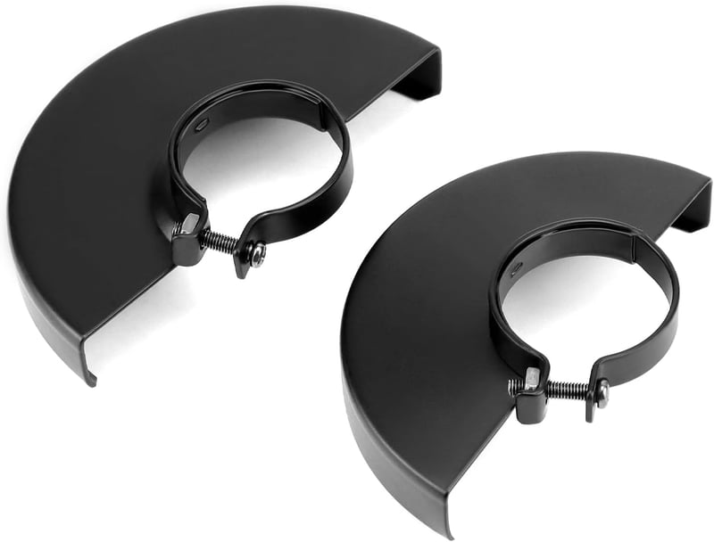 QWORK 2db fekete sarokcsiszoló védőburkolat 115-125mm-es csiszolókoronghoz