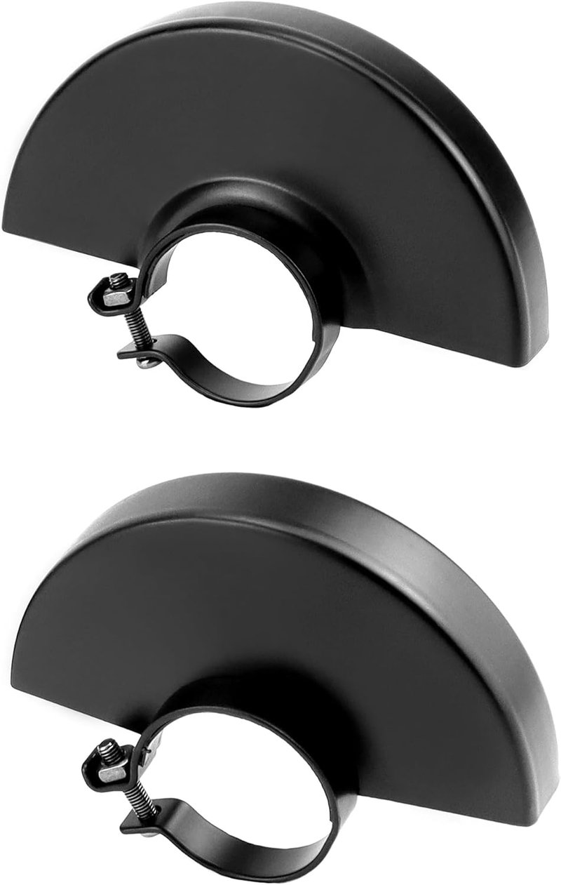 QWORK 2db fekete sarokcsiszoló védőburkolat 115-125mm-es csiszolókoronghoz