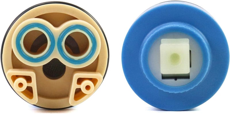 QWORK 40mm Kerámia Csappatron Konyhai Csaptelep Keverőcsaphoz - 40 mm mit Kartuschenboden