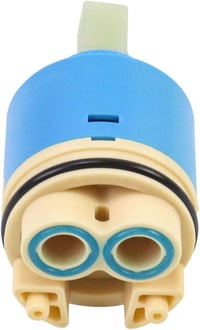 QWORK 40mm Kerámia Csappatron Konyhai Csaptelep Keverőcsaphoz - 40 mm mit Kartuschenboden 6