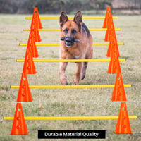 QWORK Agility edzésszett 12 kúp + 6 rúd koordinációs tréninghez 3
