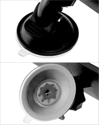 QWORK Vnútorné spätné zrkadlo 200x60 mm, autoškola zrkadlo s pevnou prísavkou, otočné o 360°, pre osobné autá, SUV a nákladné vozidlá 4