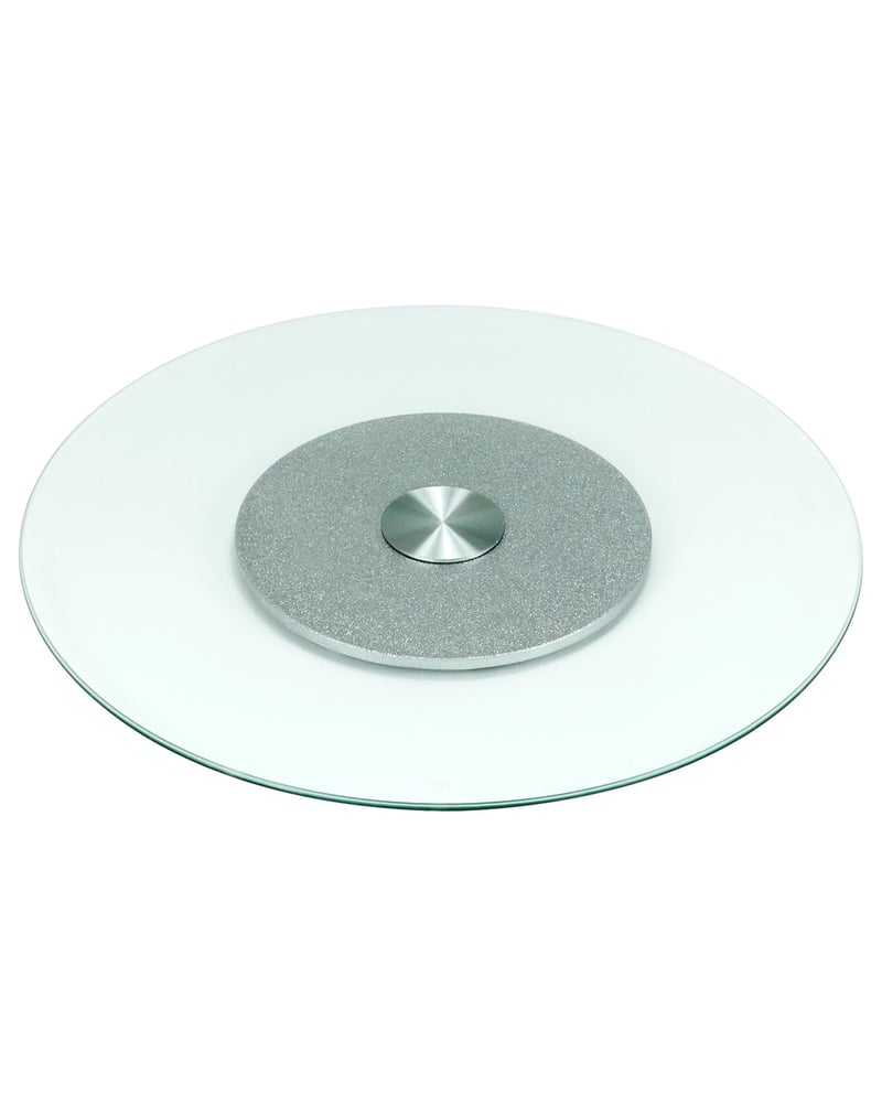 Otočný tanier z tvrdeného skla QWORK - 70 cm