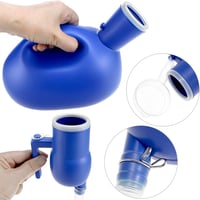 QWORK Férfi Vizelet Gyűjtő Palack 2000ml Csővel Utazáshoz Kórházhoz 3