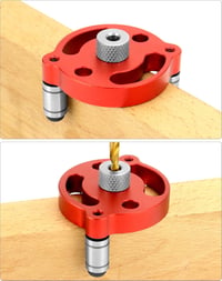 QWORK Fúrásközpont Kereső 3-10mm Fúrófejjel Famegmunkáláshoz 4