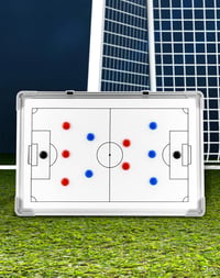 QWORK Futball Taktikai Tábla 45x30 cm Kiegészítésekkel 3
