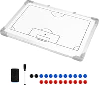 QWORK Futball Taktikai Tábla 45x30 cm Kiegészítésekkel 7