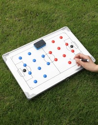 QWORK Futball Taktikai Tábla 45x30 cm Kiegészítésekkel 5