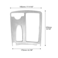 Ramă decorativă pentru suport de pahare consolă centrală QWORK, piesă de schimb compatibilă cu Mercedes Benz Clasa C W204 și Clasa E W212 6